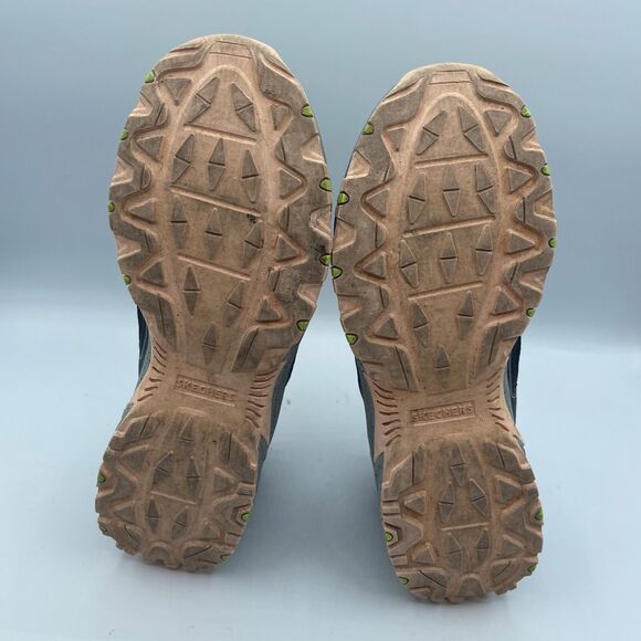 Skechers Trail Hillcrest Running Shoe Memory Foam Blue Womens Size 8 - Picture 9 of 9